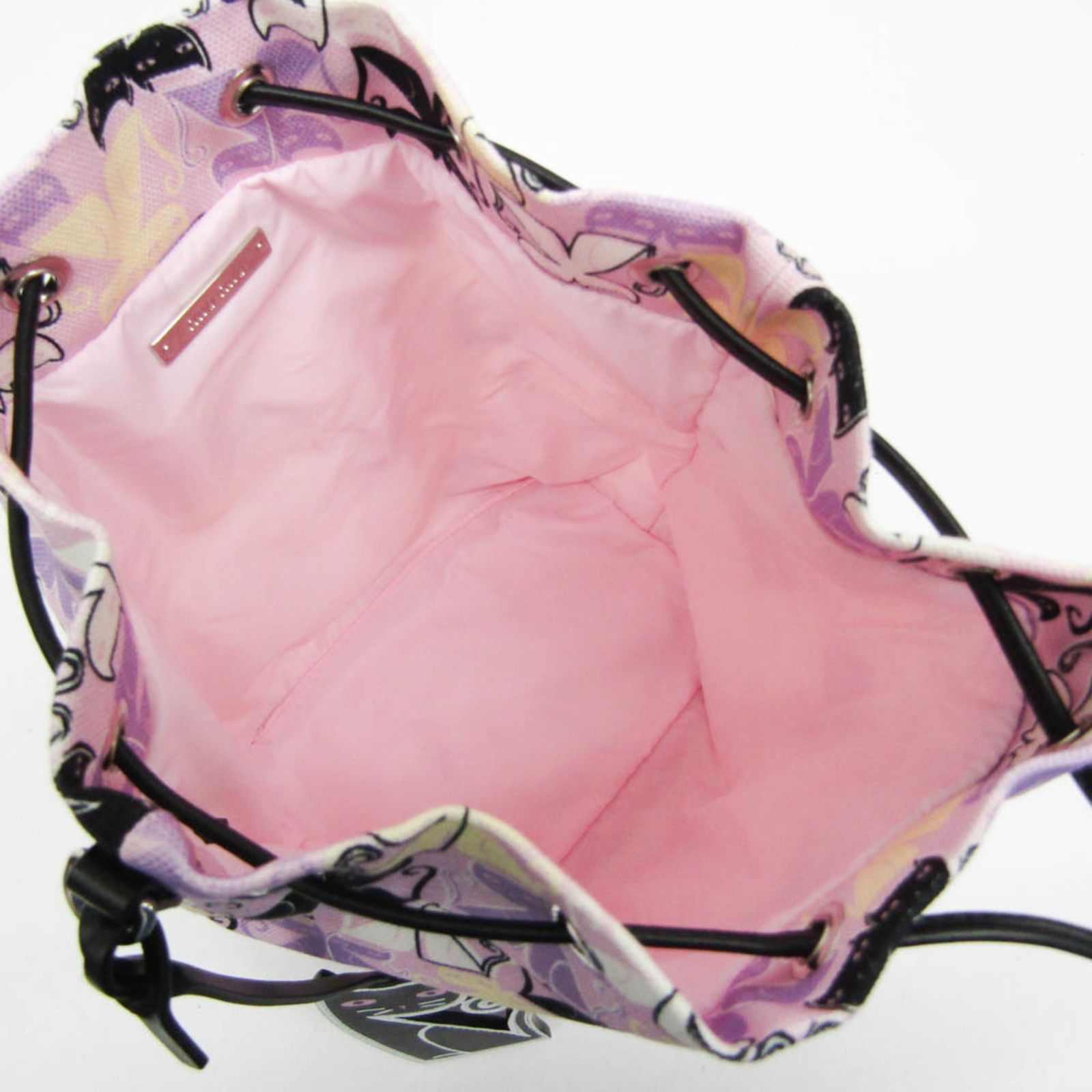 ミュウミュウ(Miu Miu) CANAPA CATS 巾着バッグ 5RM014