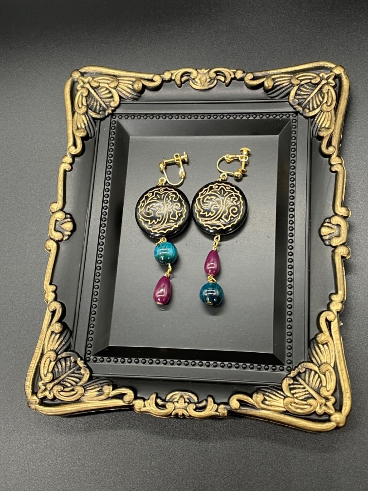 かんざしセット（アンティーク） A ntique アンティーク 蒔絵 くし