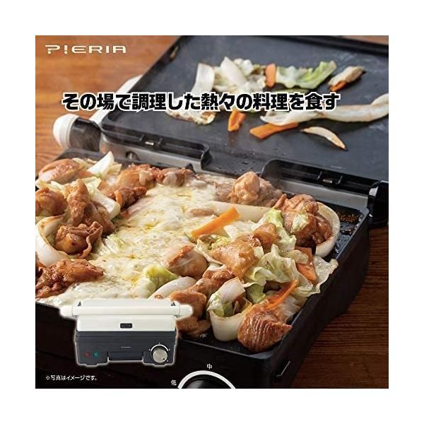 ドウシシャ プレスグリルメーカー ホットプレート 2枚プレート(平型