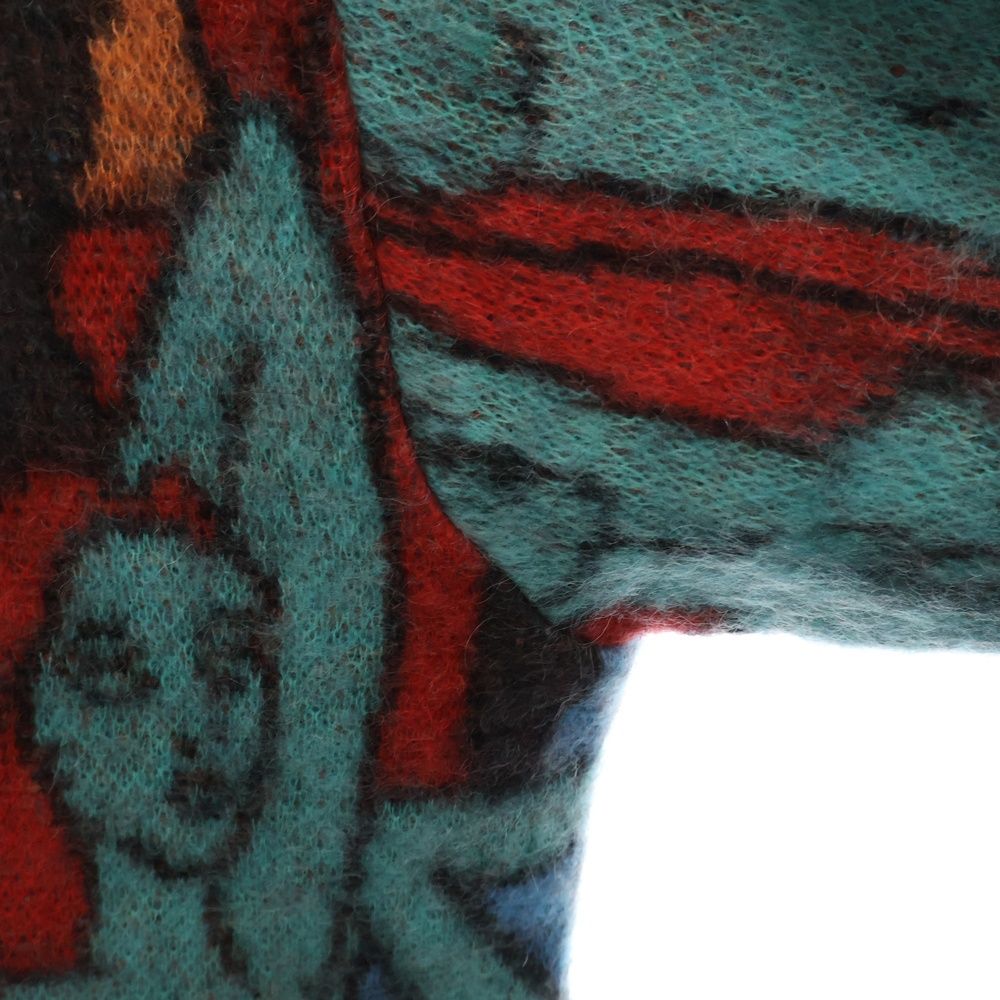 WACKO MARIA (ワコマリア) 22AW MOHAIR CREW NECK SWEATER YULA