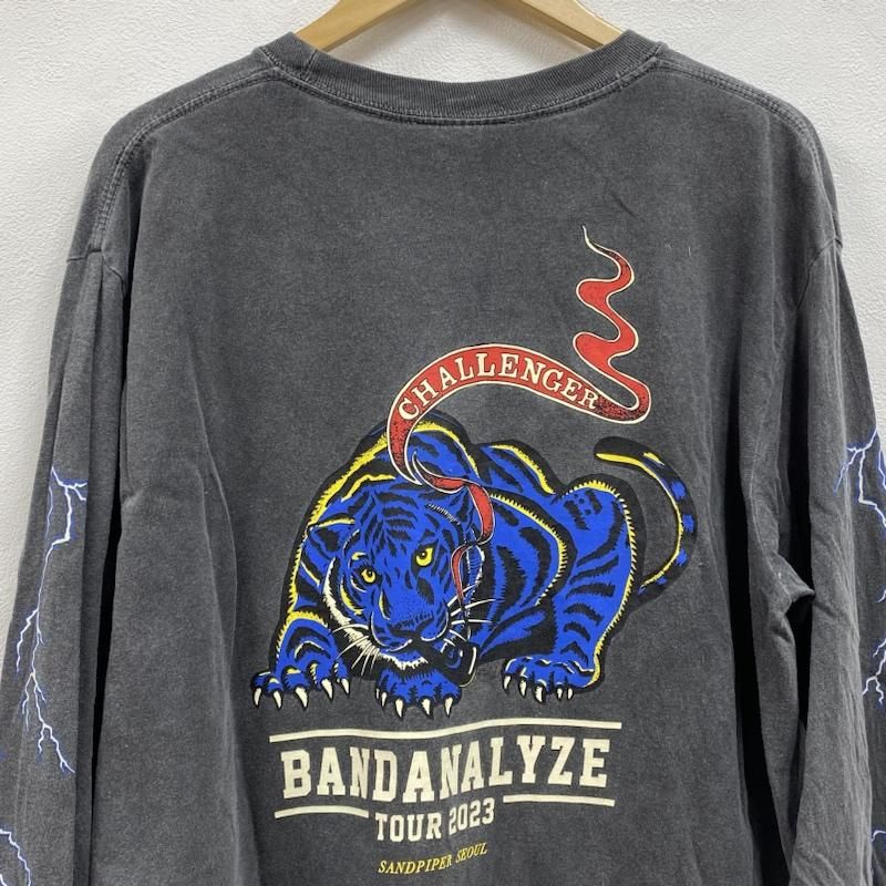CHALLENGER BANDALYZE2023 長袖Tシャツ　ロンT タイガー CHALLENGER BANDALYZE2023 長袖Tシャツ ロンT タイガー|mercari