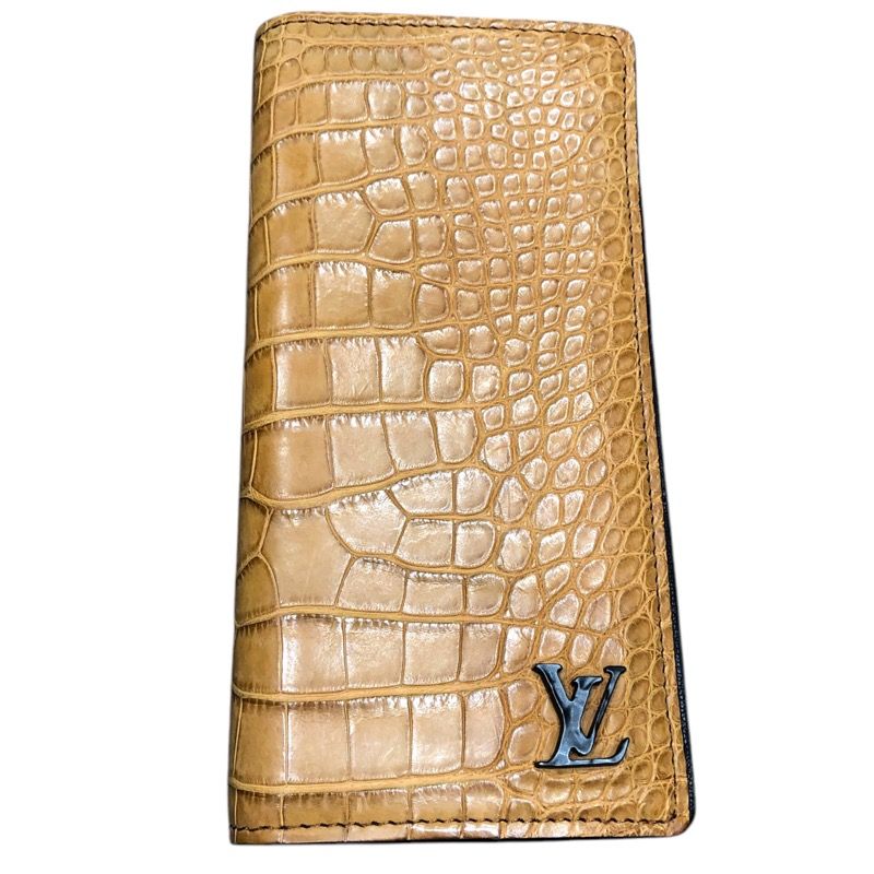 LOUIS VUITTON ルイ・ヴィトン 長財布 エキゾチック レザー