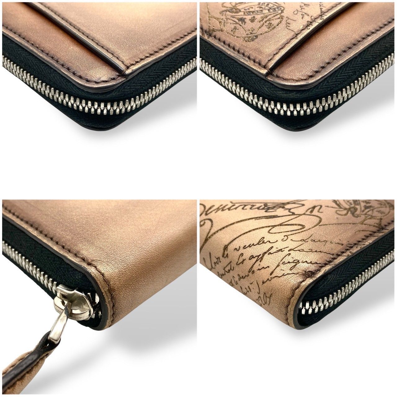 専用ベルルッティ 長財布 イタウバ スクリットレザー ブラウン 大容量 70 ベルルッティ 長財布 イタウバ スクリットレザー ブラウン 大容量