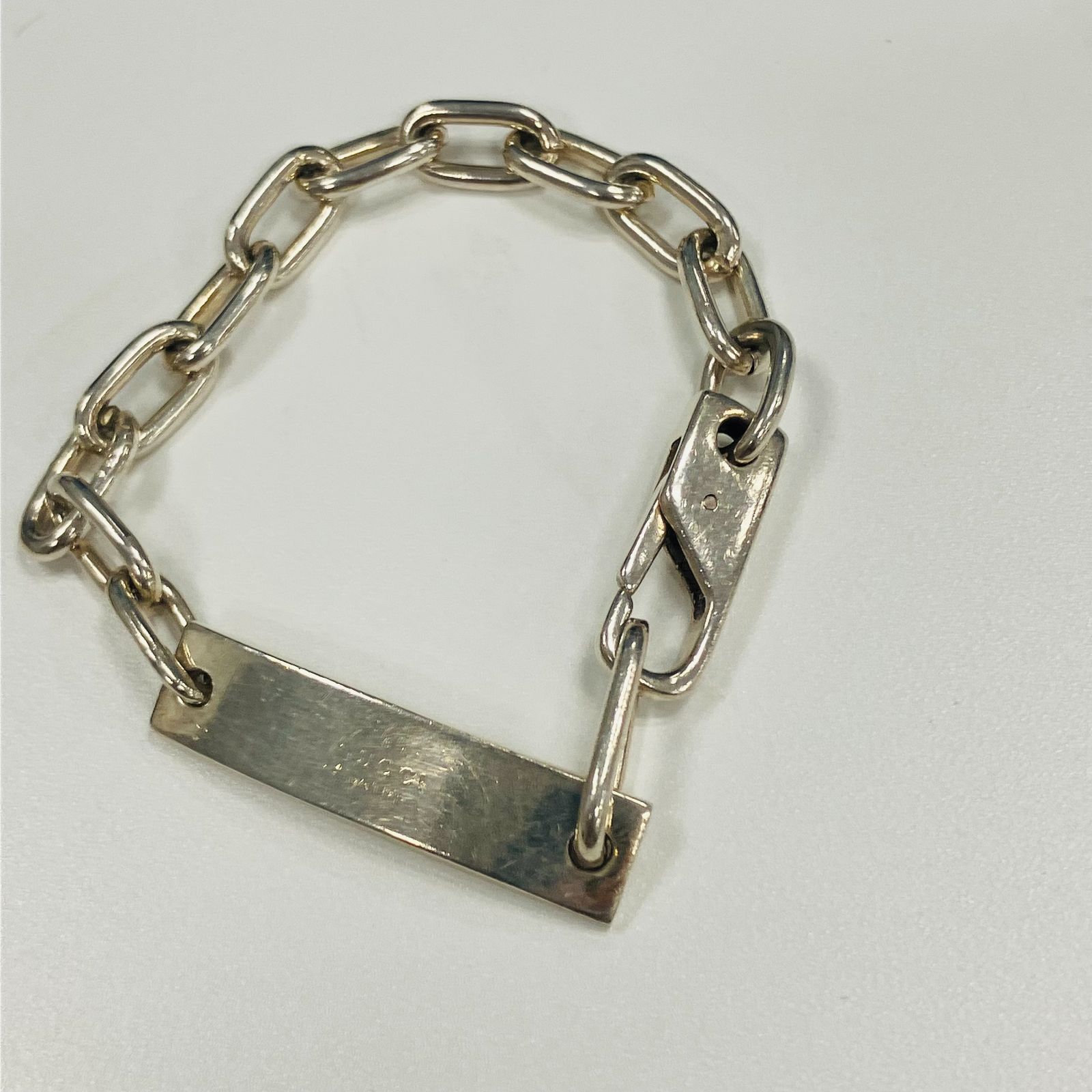 GUCCI グッチ プレートリンクブレスレット ：x0921 - メルカリ
