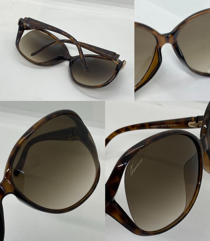 中古 GUCCI サングラス GG3525/K/S DWJCC アジアンフィット ハートロゴ