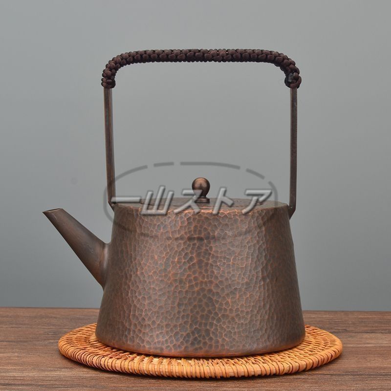 新品未使用 銅製 やかん 3.5L ケトル IH対応 直火 ガス火 大容量