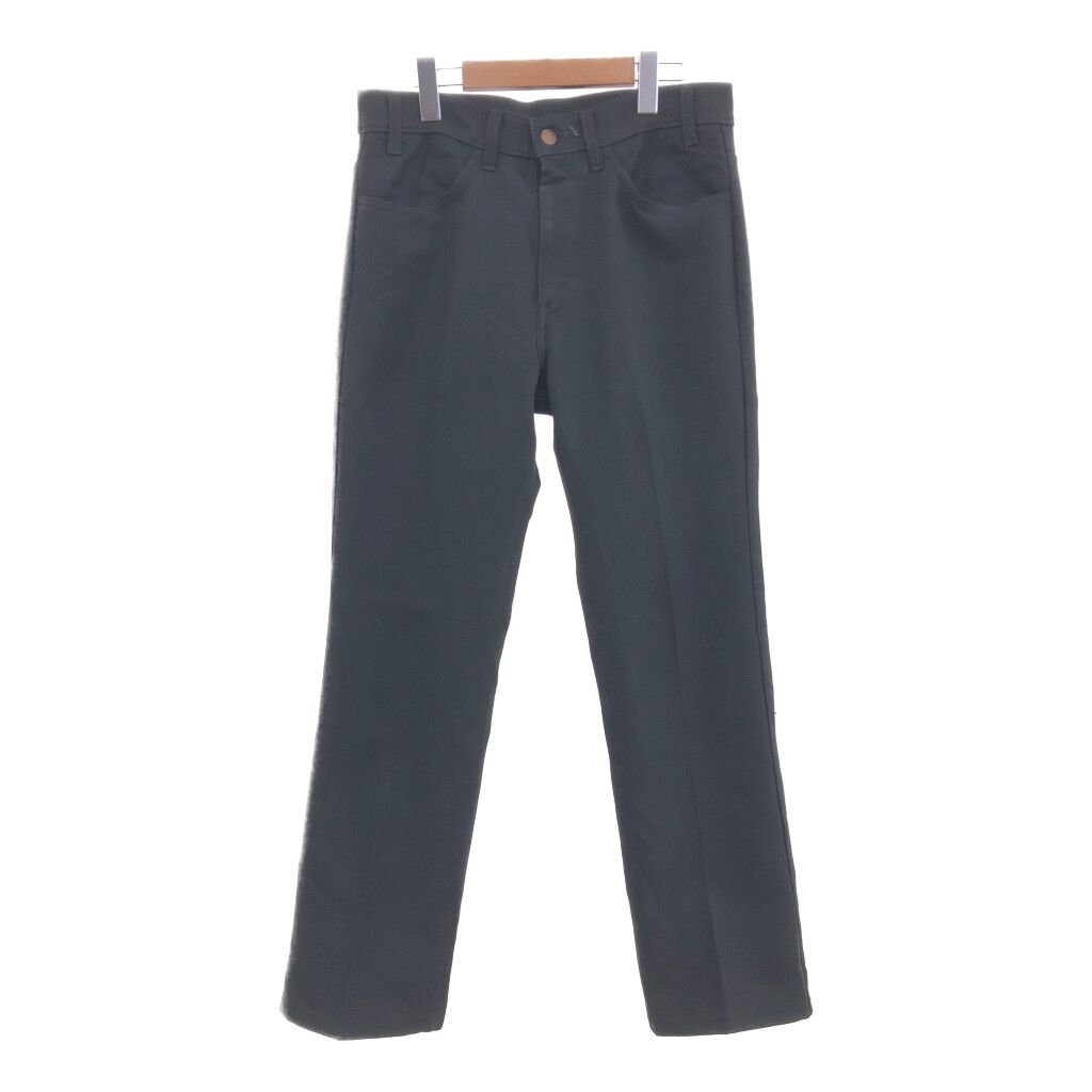2000年代～ Levi's リーバイス 10517 スタプレスト フレア パンツ ボトムス カジュアル ブラック (メンズ 32/32) 中古 古着 P9957