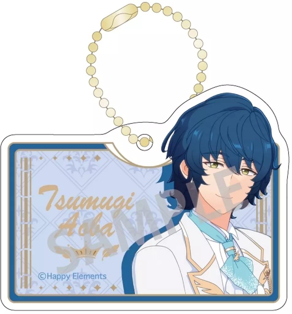 新品】キーホルダー [新品] 青葉つむぎ クリップキーホルダー