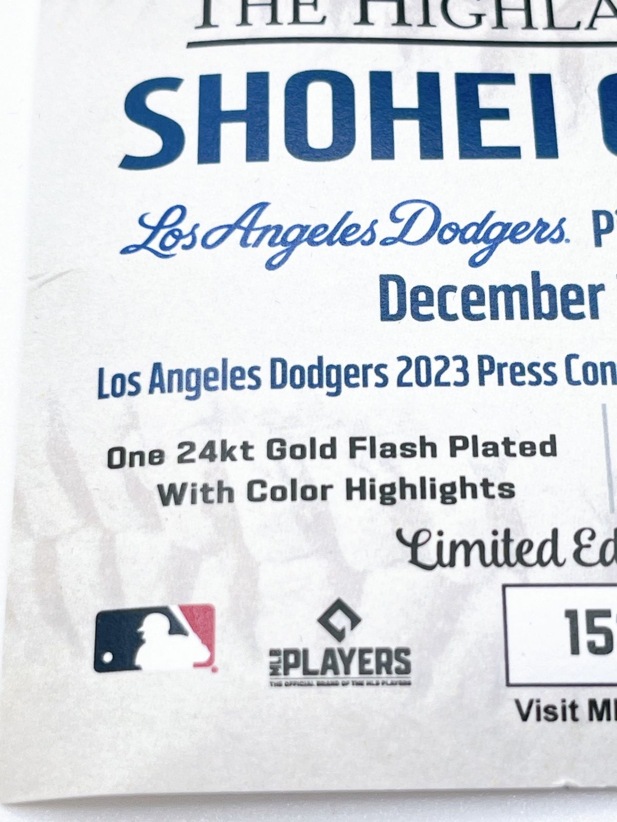 大谷翔平/SHOHEI OHTANI　ドジャース移籍記念メダルセット　Los Angeles Dodgers/ロサンゼルスドジャース　YY135 大谷翔平/SHOHEI OHTANI ドジャース移籍記念メダルセット Los