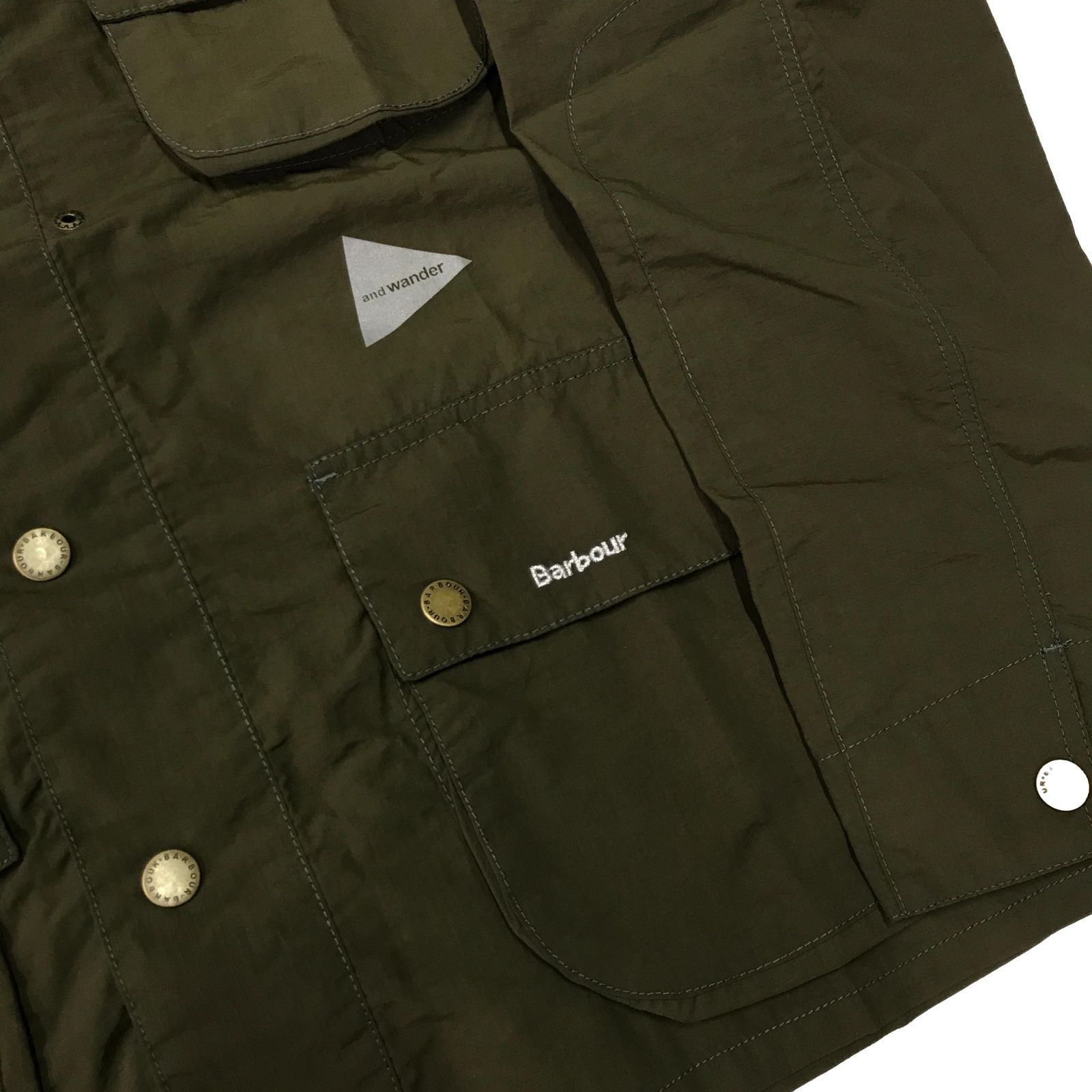 and wander BARBOUR shirt Jacket バブアー - メルカリ