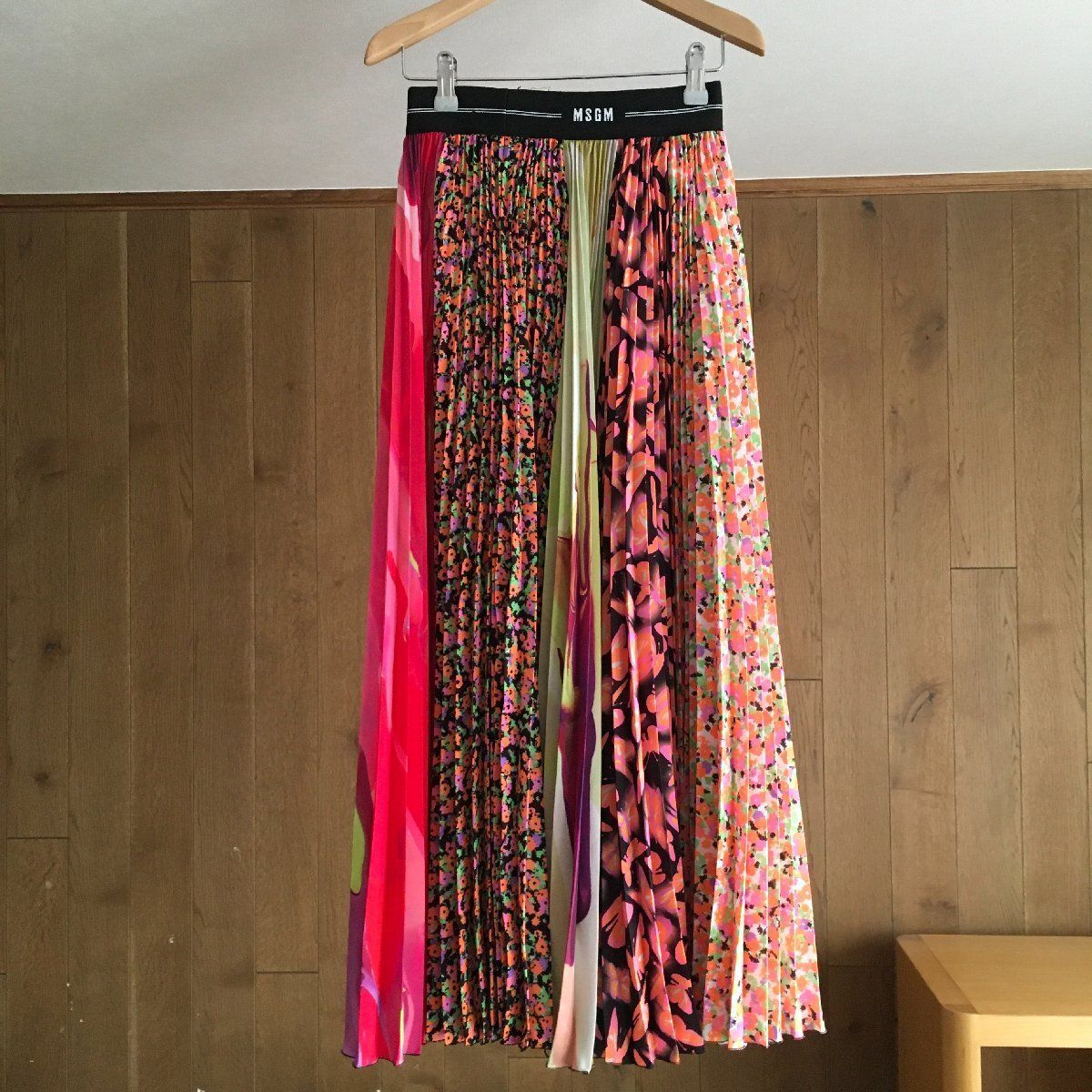 ISSEYMIYAKE イッセイミヤケ ロングスカート シワ加工 プリーツ PLEATS