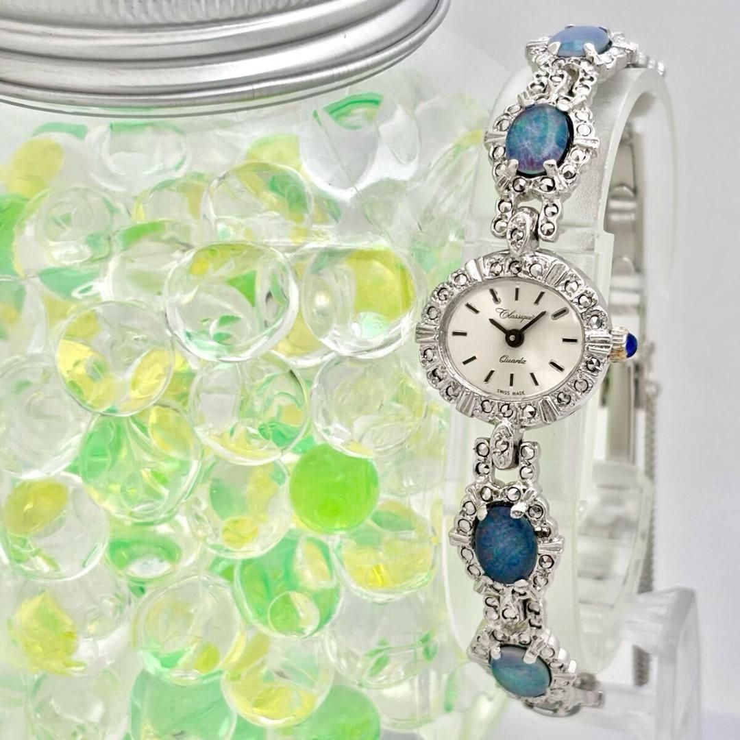 電池 Classique クラシック オパール レディース 腕時計 ドレス