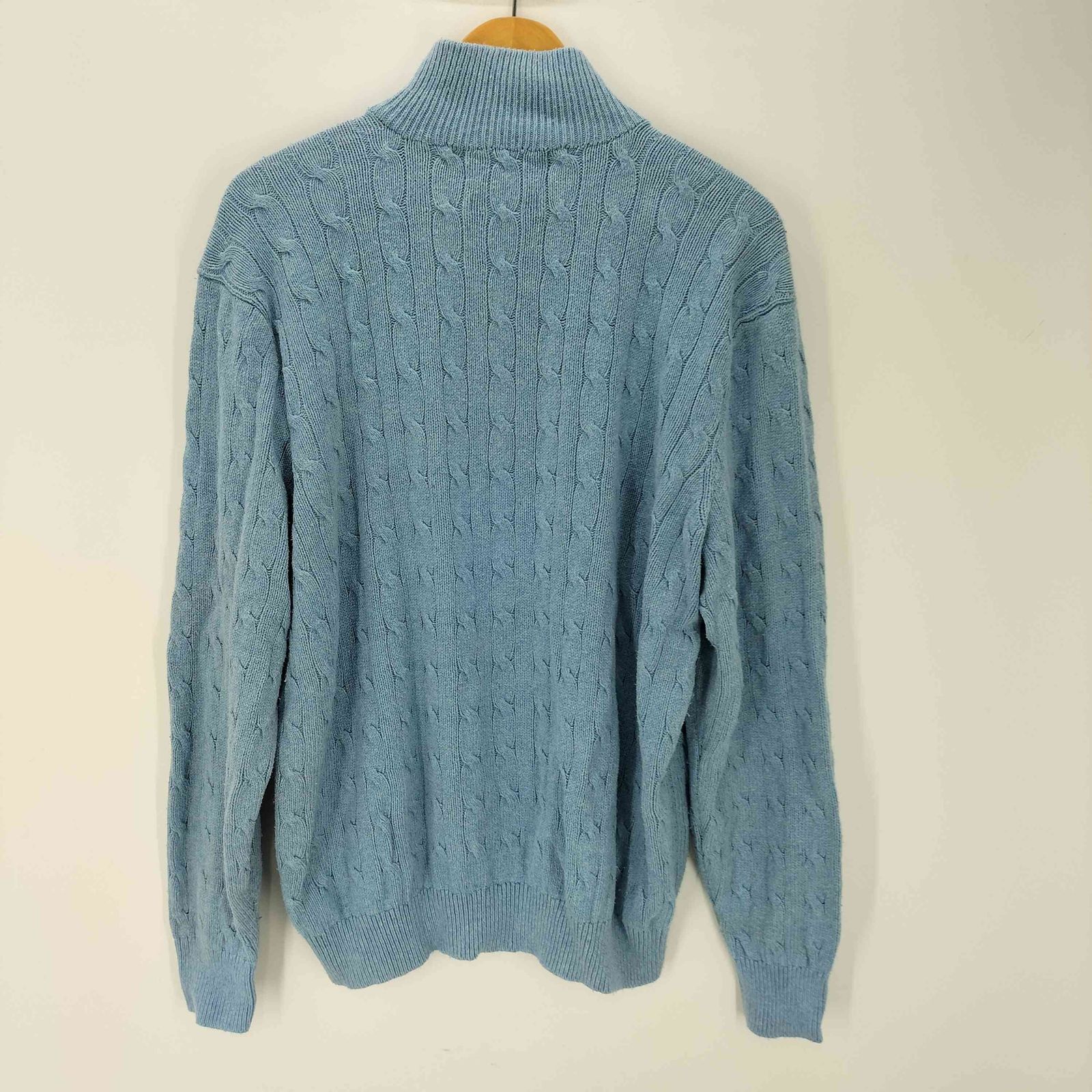 美品♪ポロバイラルフローレン ターハイネックニット ポニー ベージュ L ec3 極美品】24AW ポロラルフローレン タートルネックニット