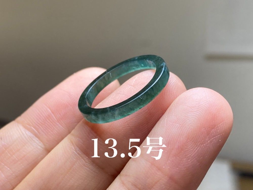 天然石氷糯種翡翠 バングルミャンマー産 - アクセサリー