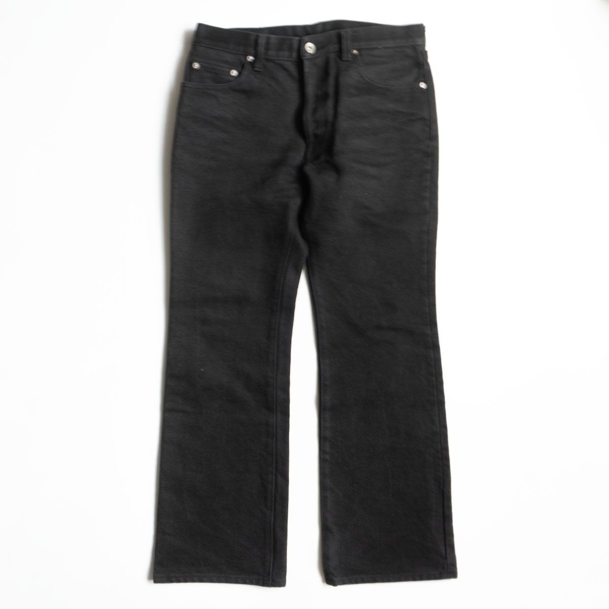 雰囲気抜群】IRON HEART【9461 黒鎧 極厚 21oz ブーツカット