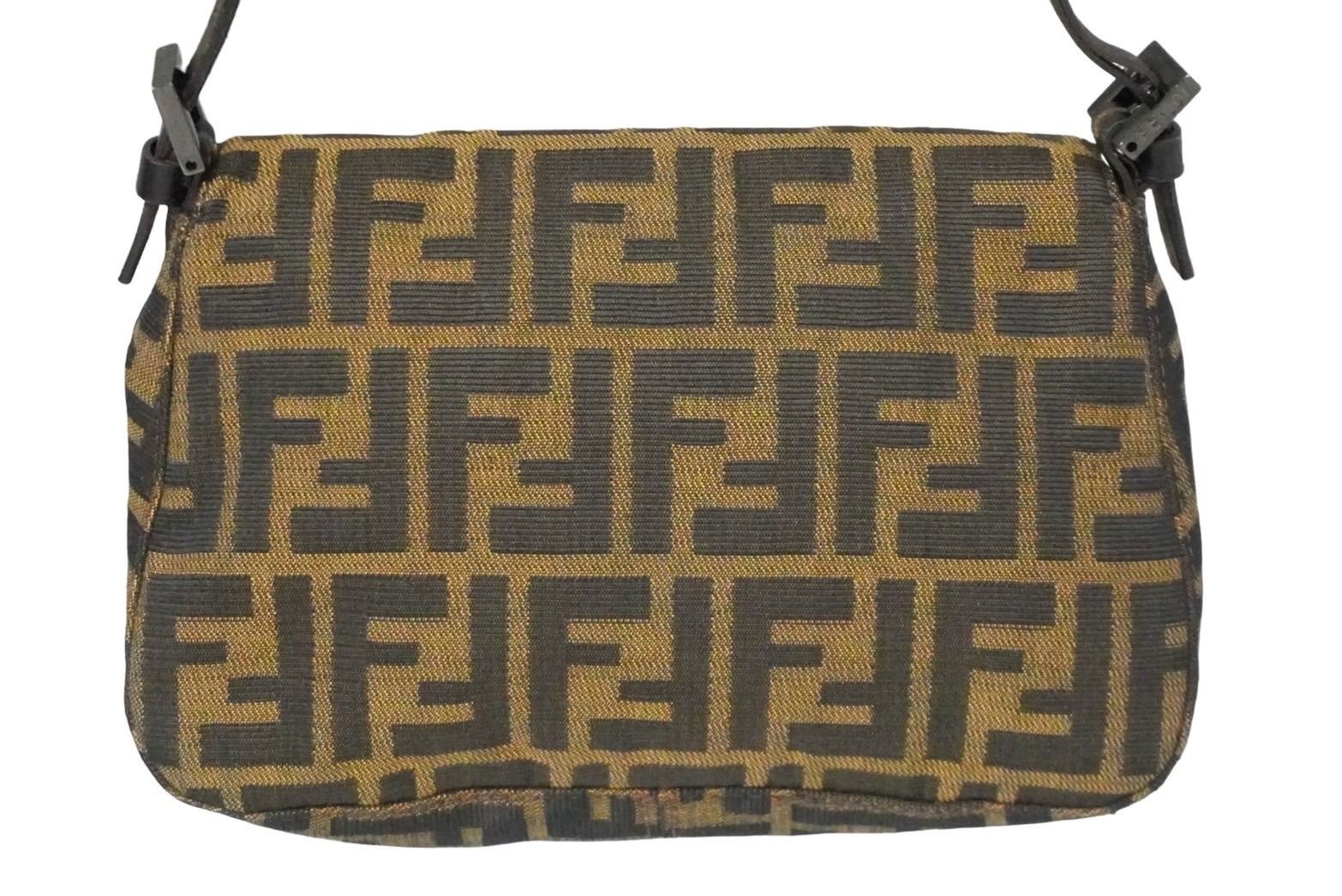 FENDI フェンディ ハンドバッグ マンマバケット ズッカ柄