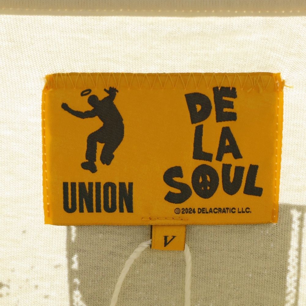 UNION (ユニオン) ×DE LA SOUL OUR STORY LS TEE PIGMENT DYE