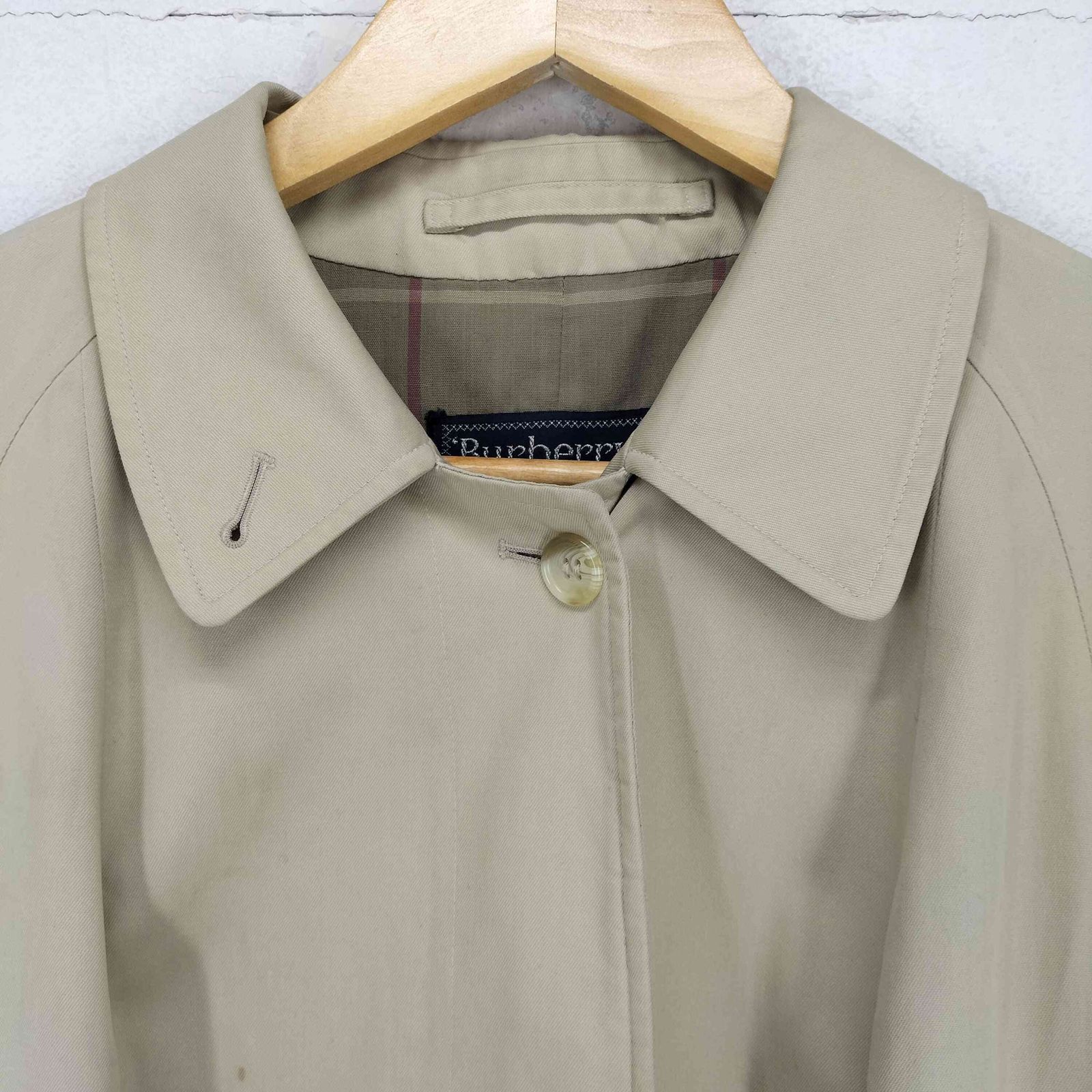 バーバリーズ BURBERRYS イングランド製 コットン51 ポリ49 裏地  