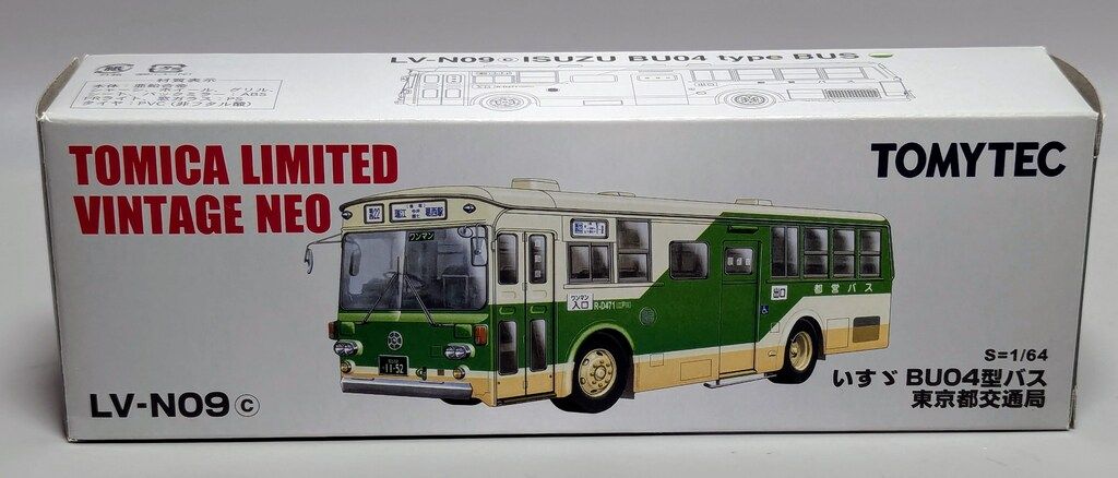 トミーテック TOMICA LIMITED VINTAGE NEO いすゞBU04型バス 東京都