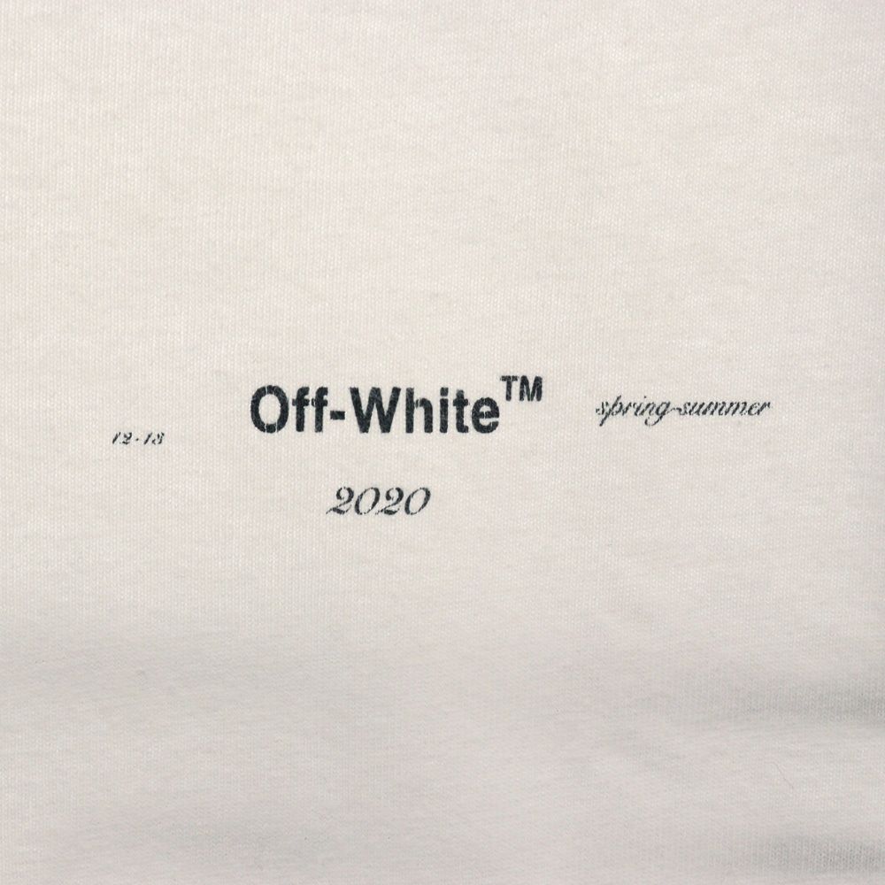 OFF-WHITE (オフホワイト) 20SS Little Girl Slim Fit Tee 刺繍  