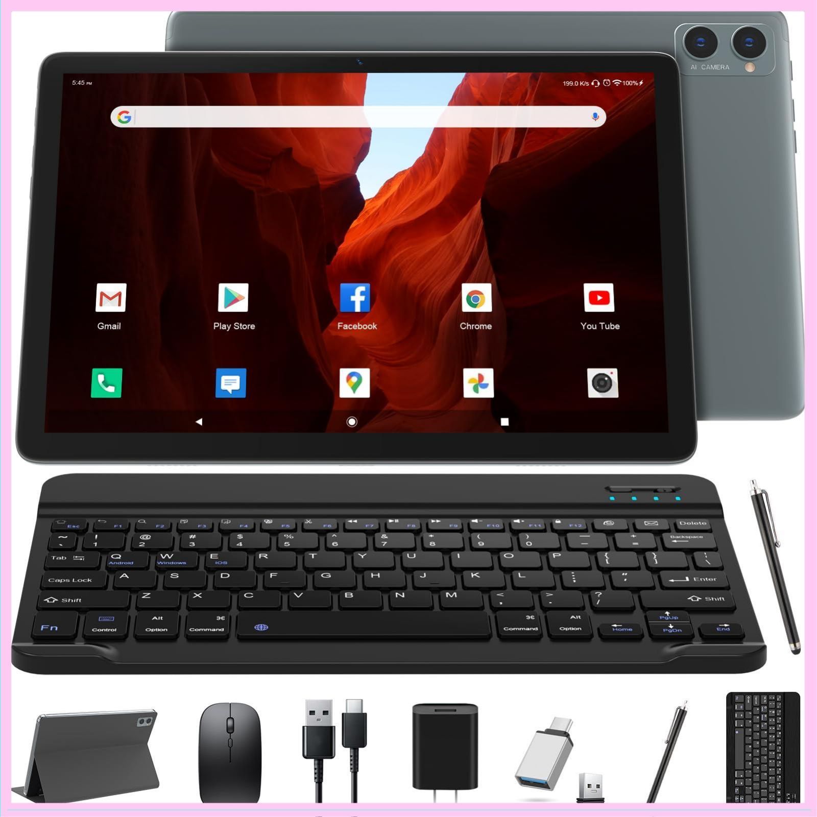 【2023 NEW モデル】MEIZE K110Bタブレット10.1インチ wifiモデルAndroid 11.0 4GB RAM