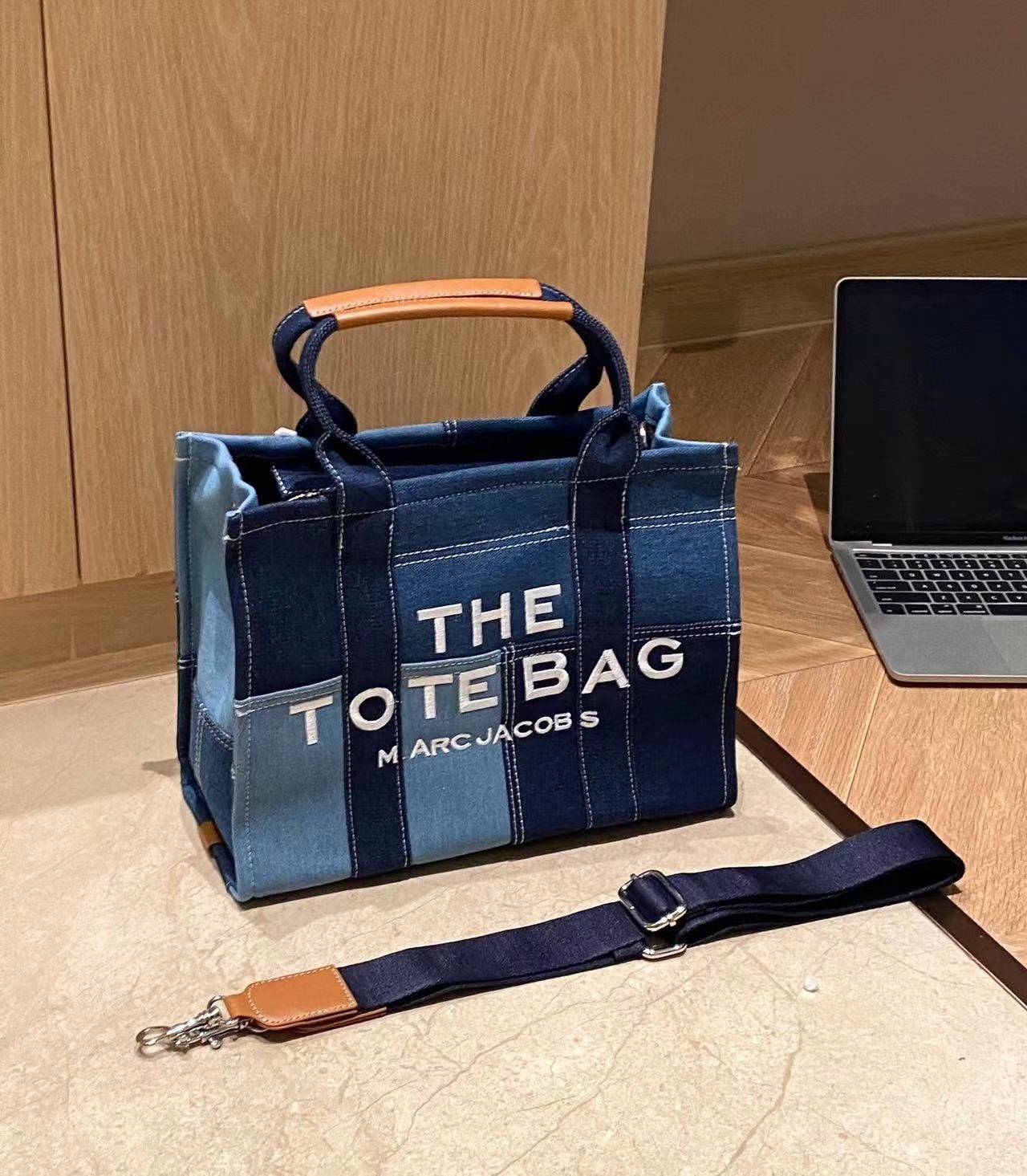 MARC JACOBS デニム トラベラートート 2WAY ユニセックス - メルカリ
