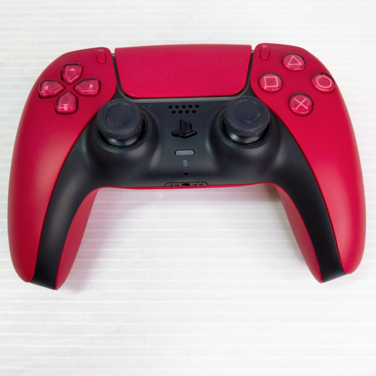 PS5 純正 コントローラー レッド 赤 PS5 ワイヤレスコントローラー