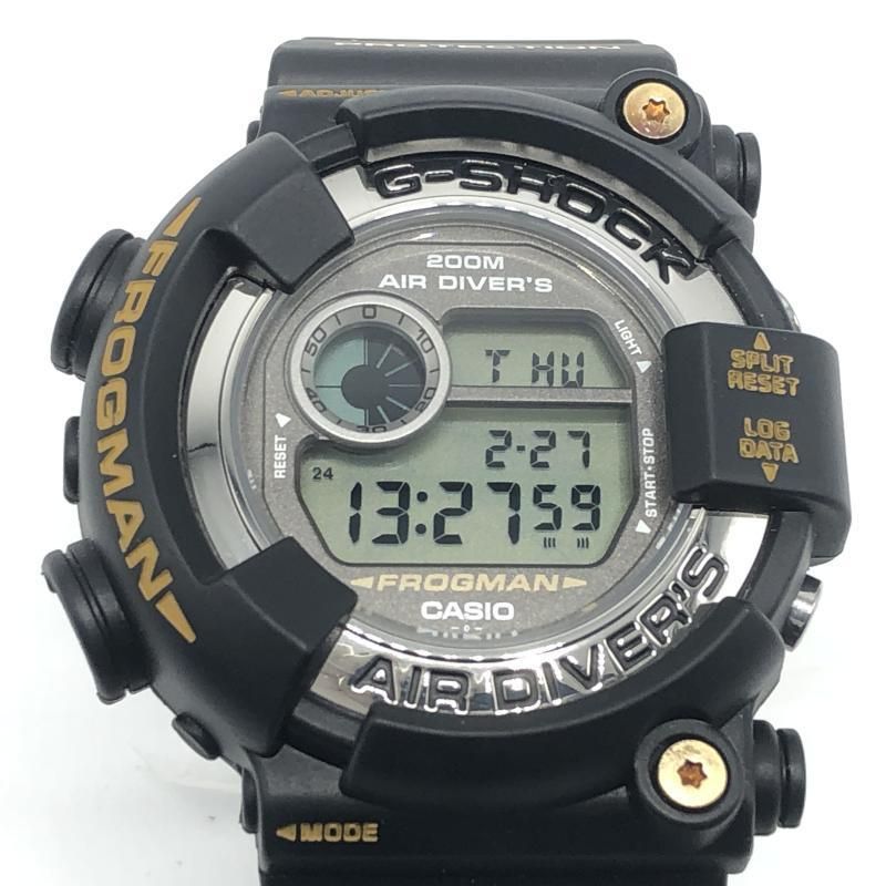 中古】CASIO G-SHOCK FROGMAN DW-8250 腕時計 ブラック カシオ ジー 