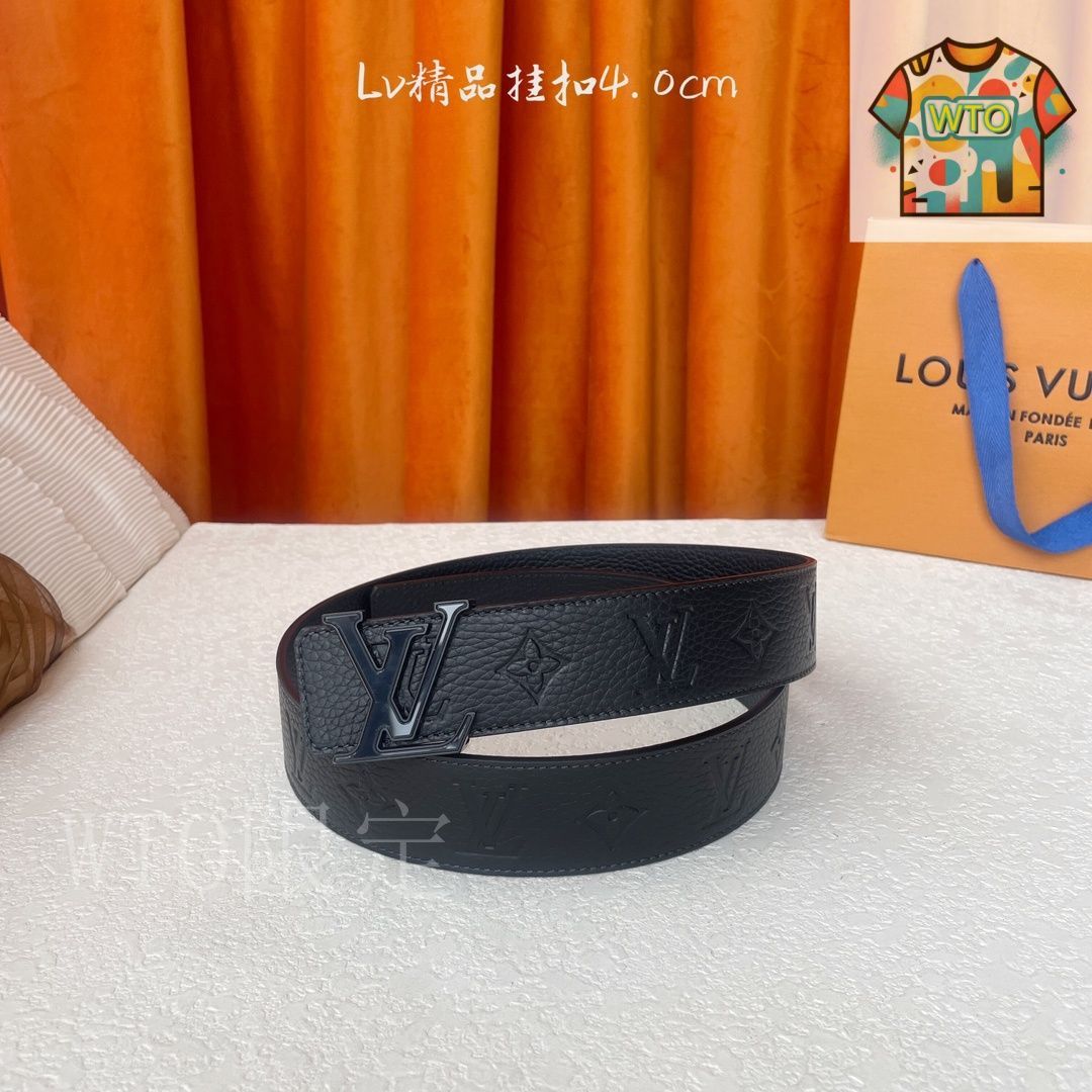 Louis Vuitton レザー ベルト LV Iconic 25MM Reversible Belt Monogram Canvas - Accessories