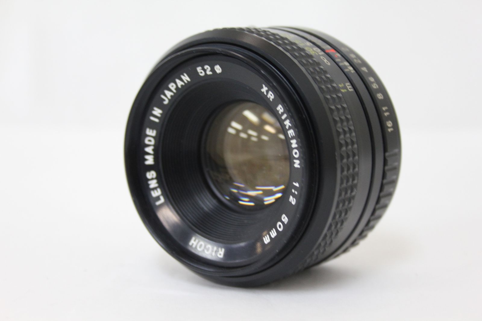 返品保証】 【和製ズミクロン】リコー Ricoh XR Rikenon セール 50mm