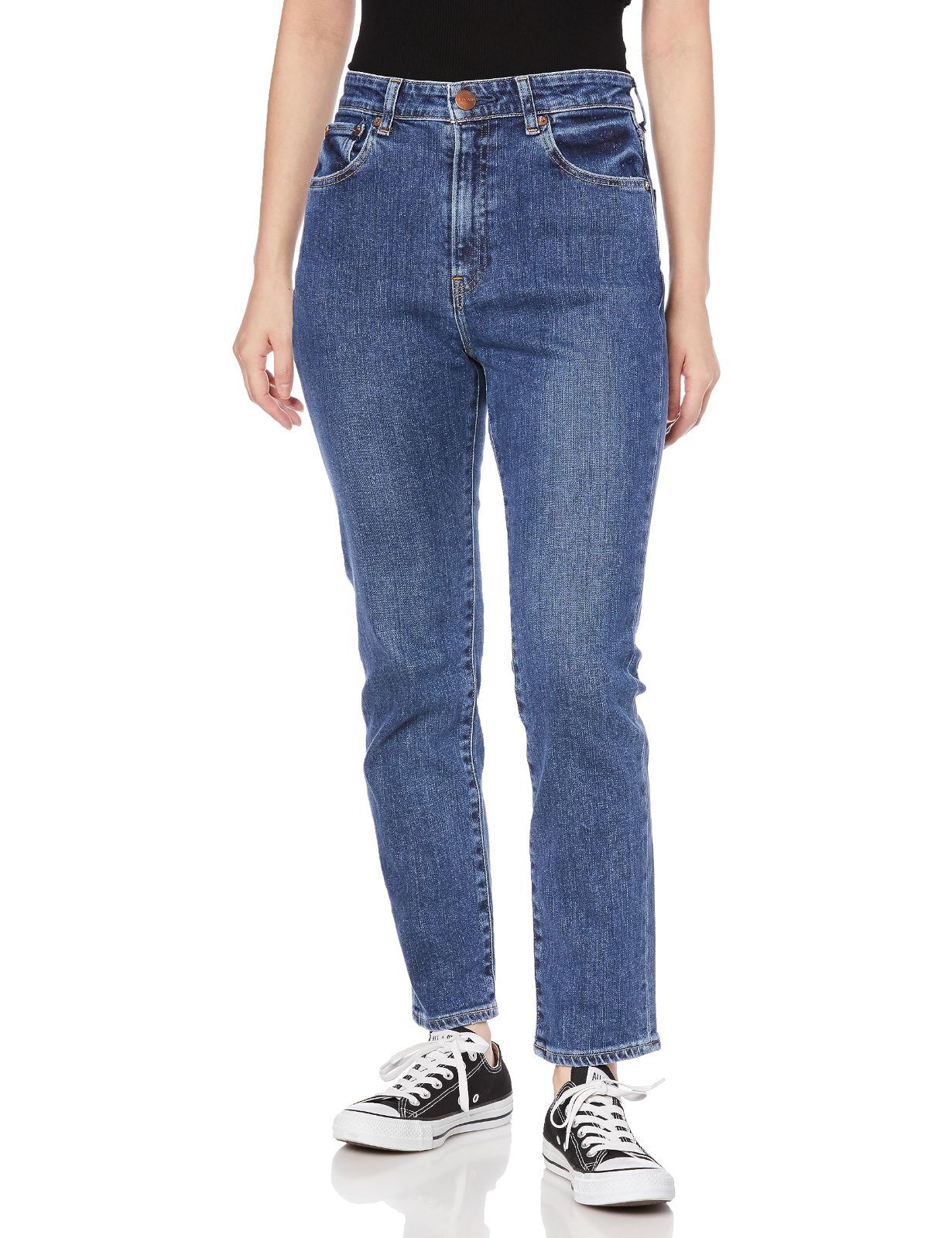 23_akira - Clean Mid レッドカード ジーンズ Liberty HR レディース Akira-Clean Mid