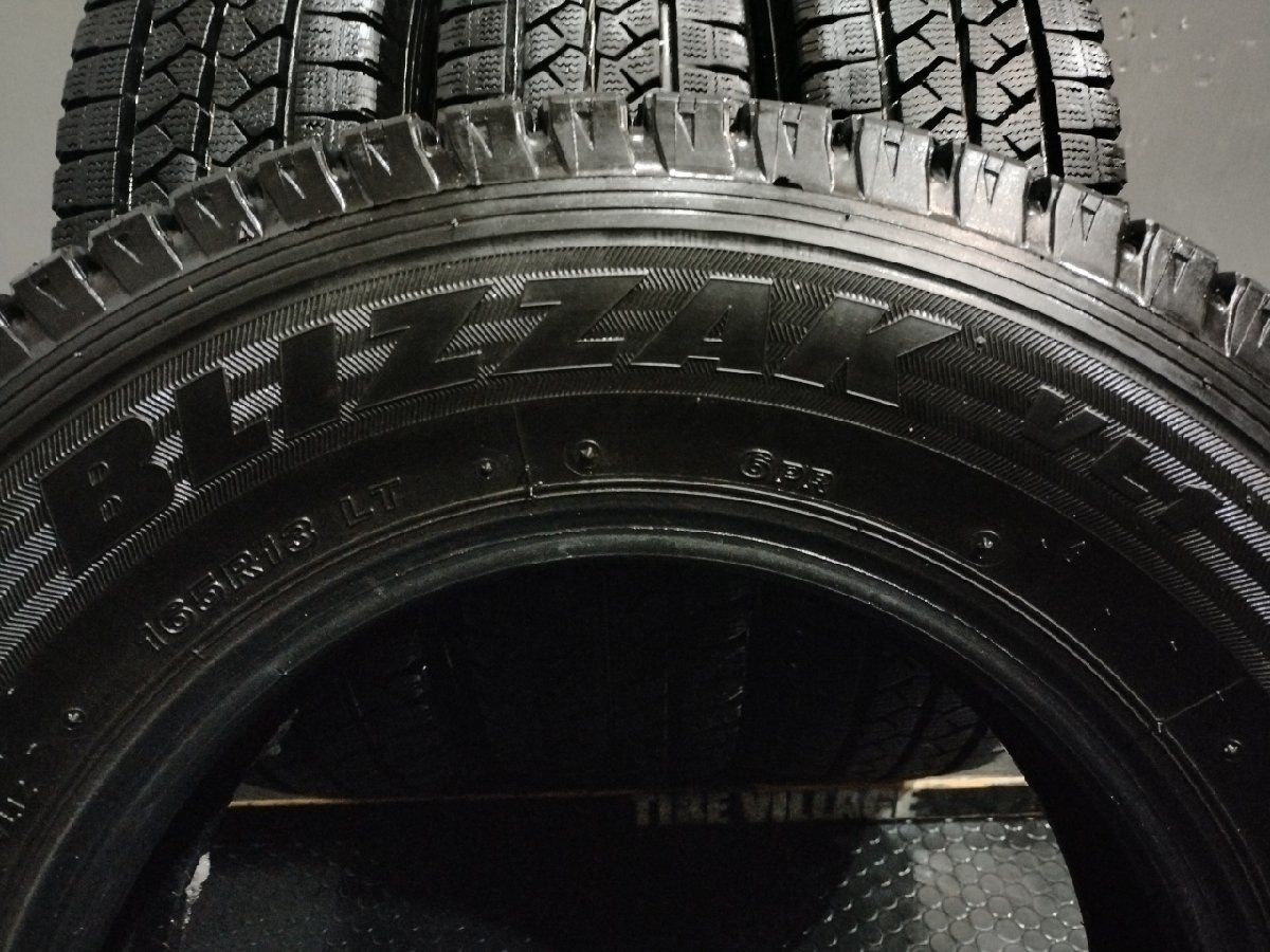 BS BRIDGESTONE BLIZZAK VL1 165R13LT 6PR 13インチ スタッドレス 4本 21～22年製 バリ溝 プロボックス  サクシード等 (VTL031) - メルカリ