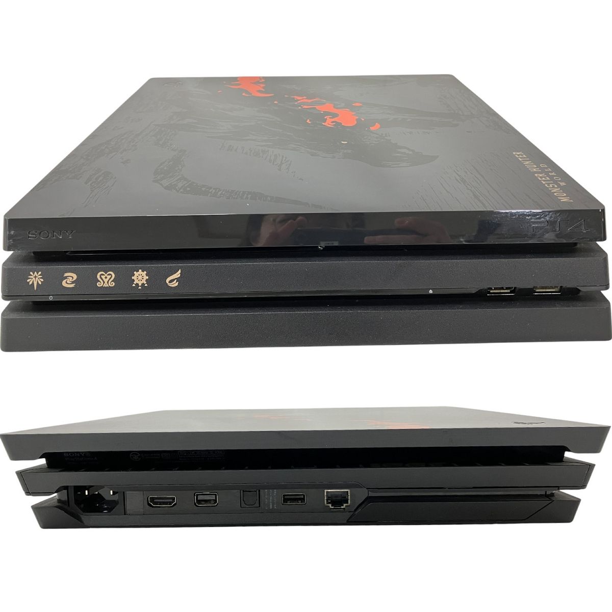 SONY PS4 Pro CUH-7100B 1TB モンハンワールド リオレウス SONY PS4 Pro CUH-7100B 1TB モンハンワールド リオレウス