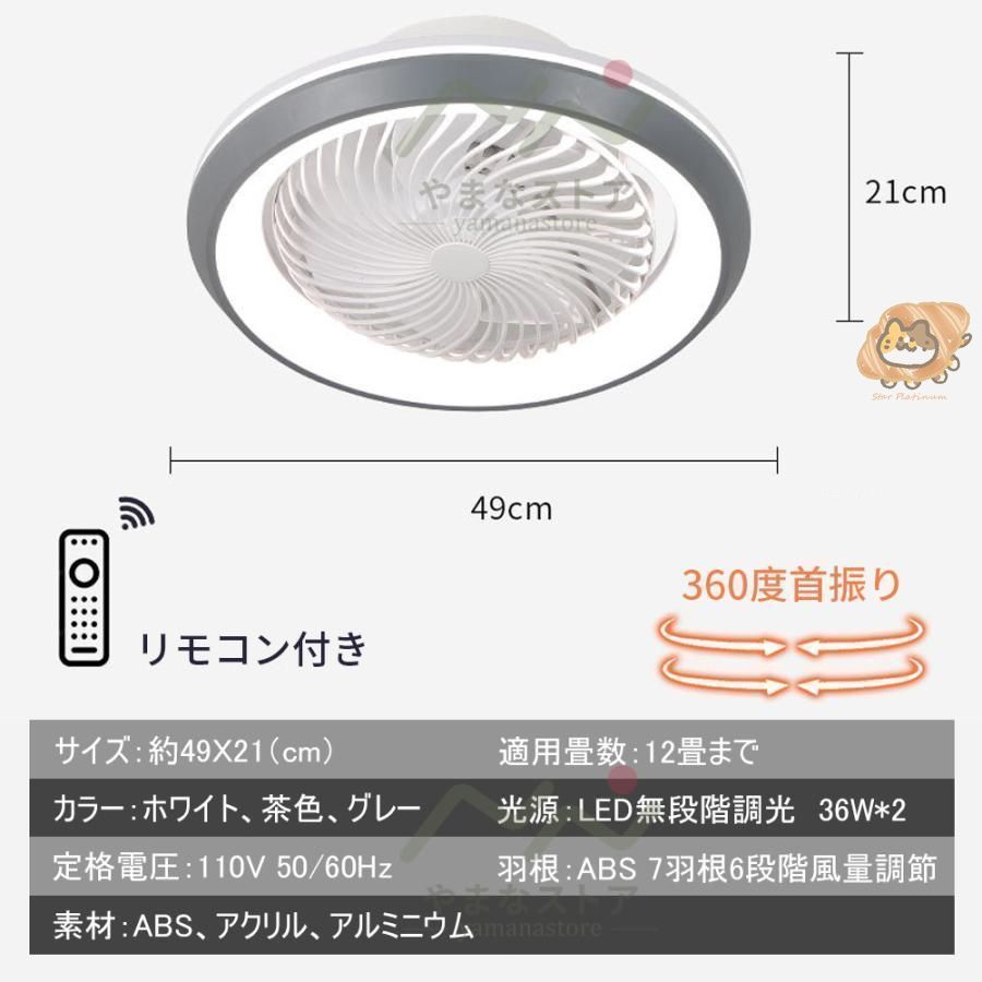首振り led