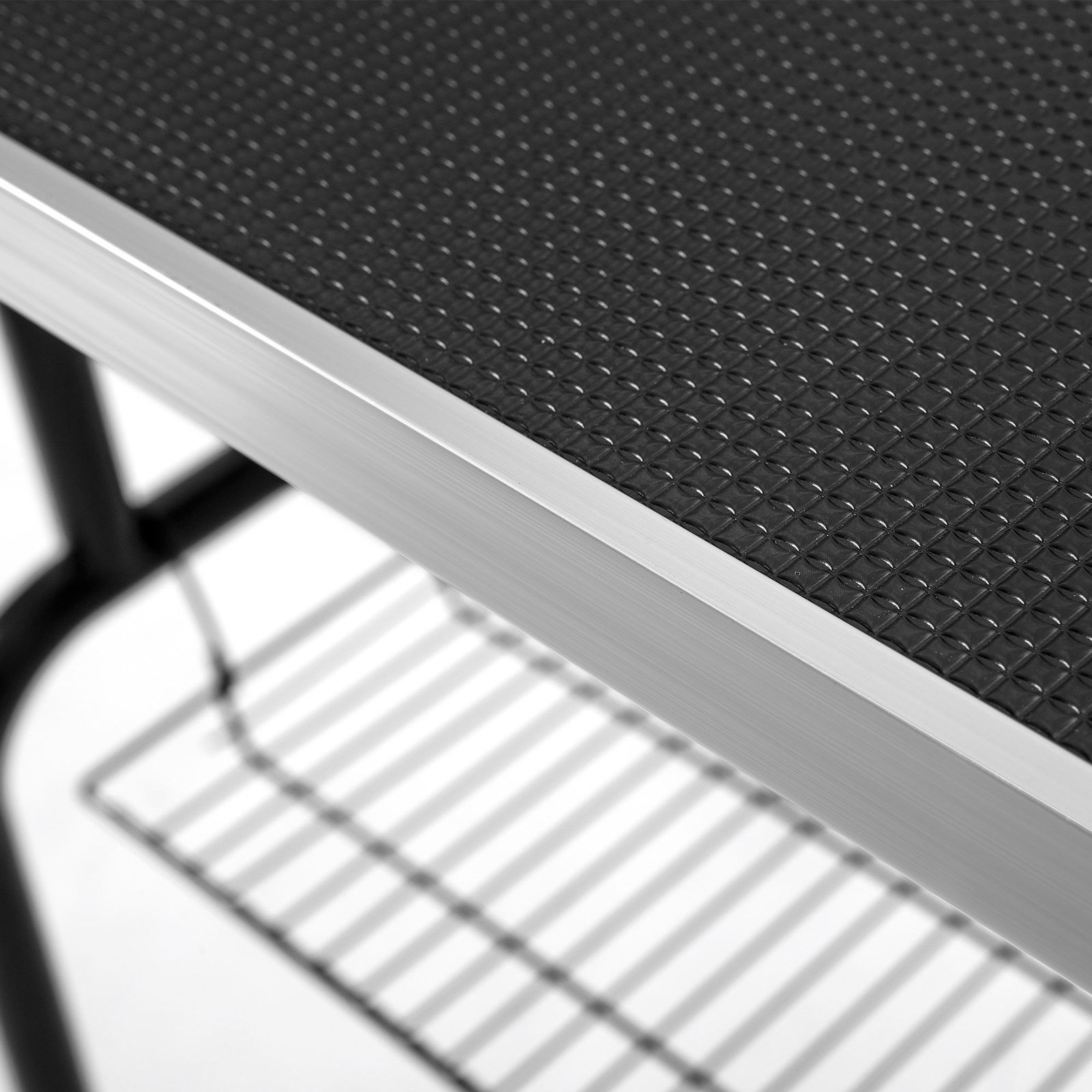 折りたたみトリミングテーブル H型アーム付き