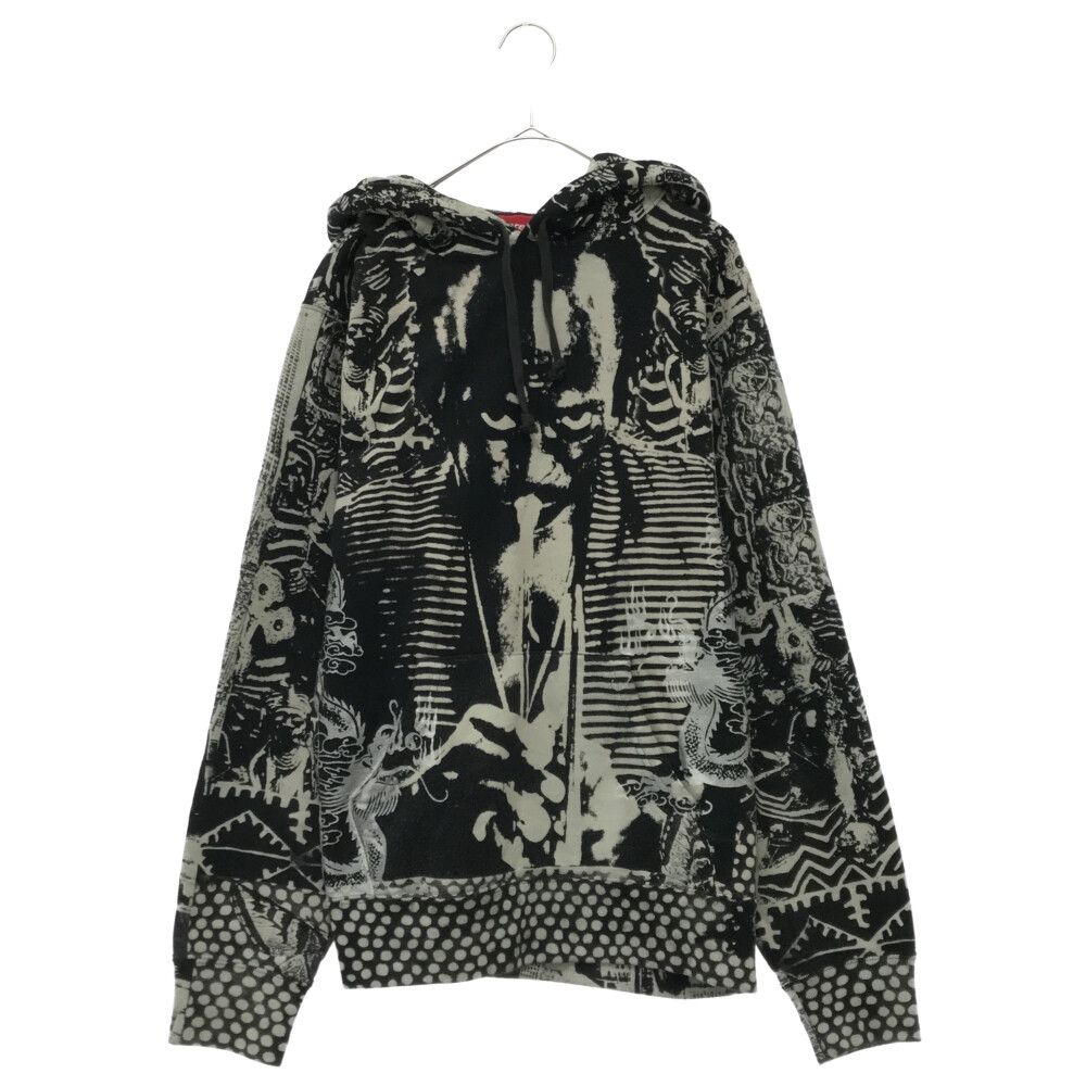 【希少 美品】シュプリーム プルオーバーパーカー Miles DAVIS Supreme X Miles Davis Hoodie Size Small 100 % Authentic