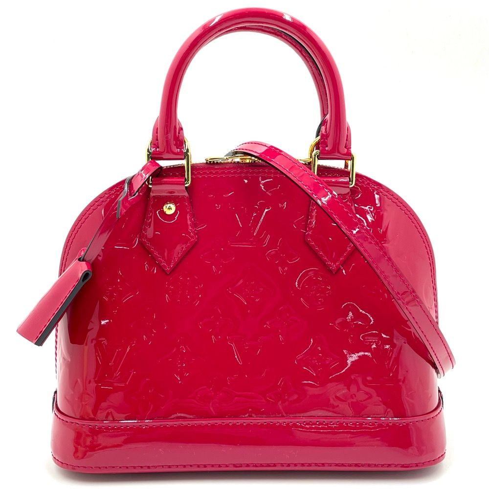 ルイヴィトン ハンドバッグ レディース モノグラムヴェルニ アルマBB  