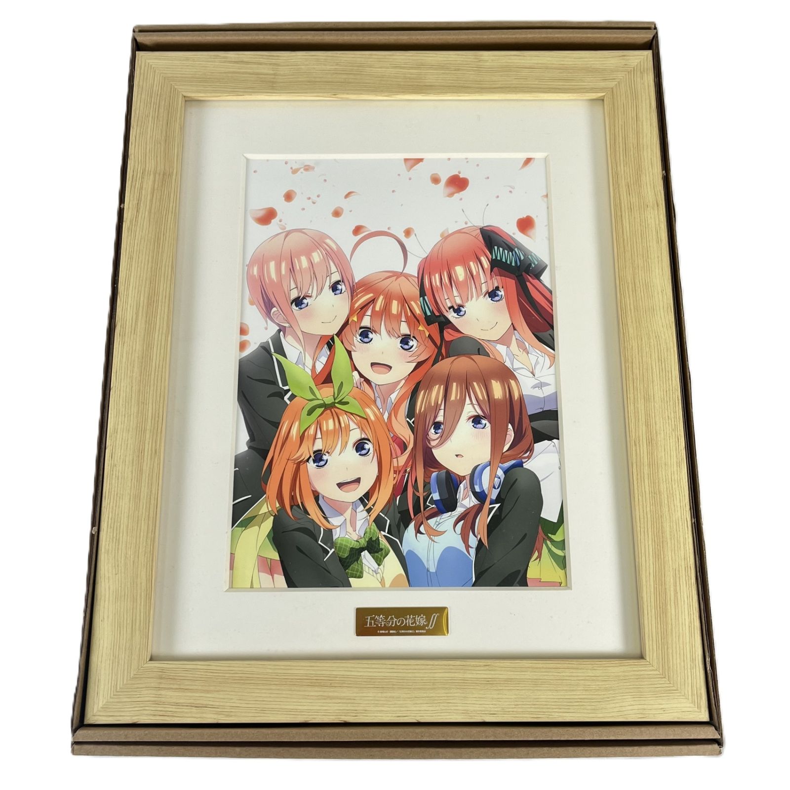 五等分の花嫁∬ B5キャラファイングラフ ティザービジュアル