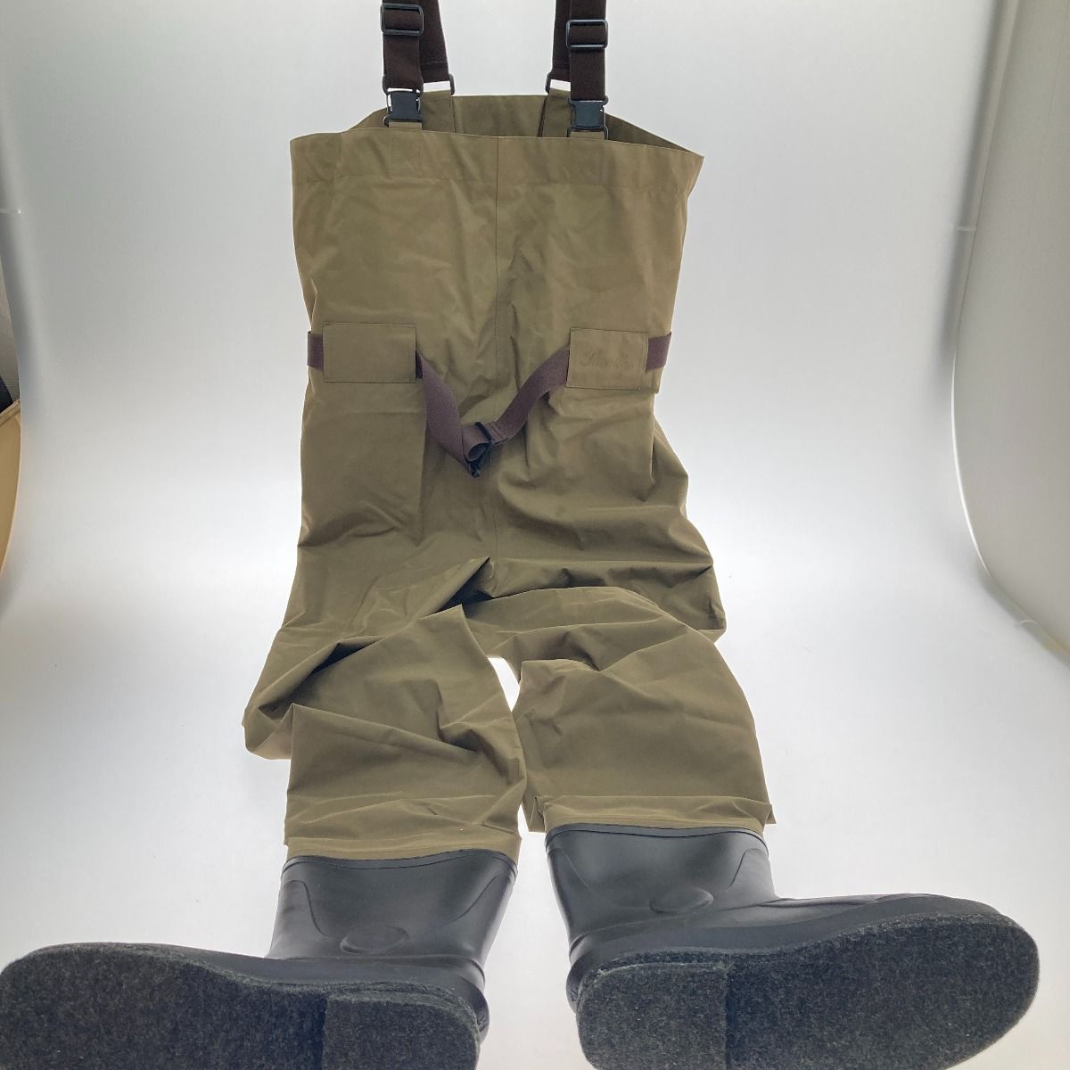 □□Rivalley リバレイ コンフォートチェストハイブーツフットウェイダー サイズLL 27.5ｃｍ 5088 タン 本体のみ