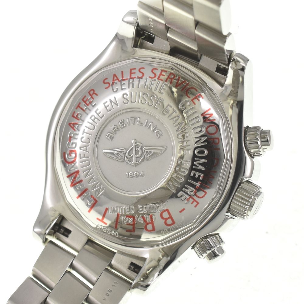 ブライトリング BREITLING A13340/A111BJLPRS スーパーオーシャン 日本限定 自動巻き メンズ極美品箱付き D#136279  中古】BREITLING CHRONO SUPEROCEAN ブライトリング クロノスーパーオーシャン  A13340(A111B83PFA)｜ヴィンテージブランド｜時計・腕時計の通販サイトBEST ...
