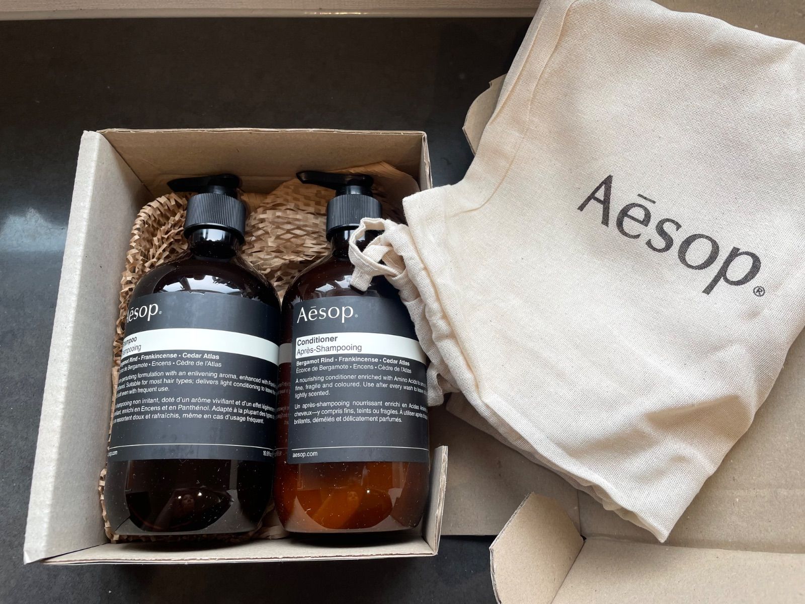 Aesop イソップ シャンプー コンディショナー セット 500ml ギフト