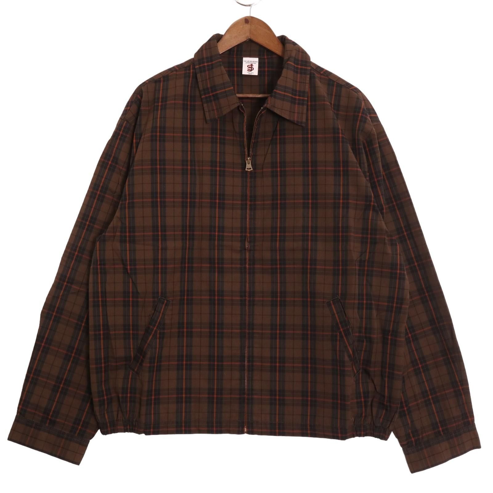 未使用品 JACKSON MATISSE / Plaid Swing Top ジャクソンマティス チェック柄 スウィングトップ ジャケット ブルゾン  JM22AW003 Brown 表記サイズM 【2408】 - メルカリ