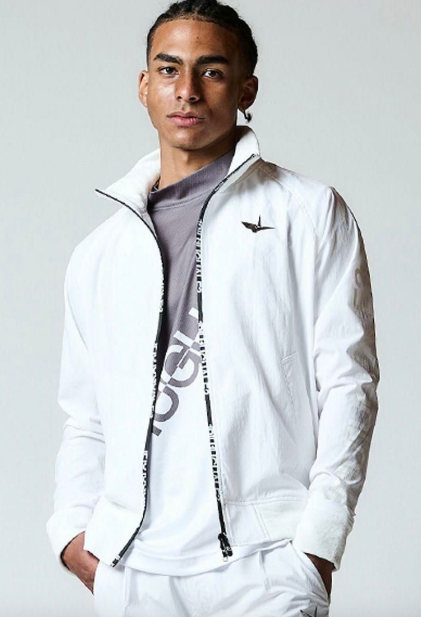 【未使用】1PIU1UGUALE3 GOLF スタンドジャケット サイズ3 未使用 1PIU1UGUALE3 GOLF 3 ホワイト STAND JACKET スタンド