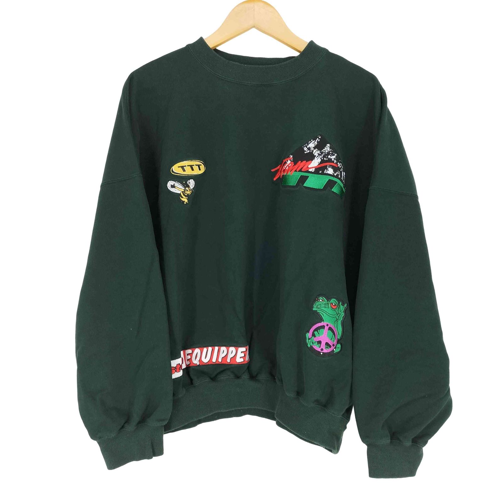 ティーモダンストリートウエア TTT_MSW 24SS Mulch embroidery crew neck sweat メンズ JPN：S -  メルカリ