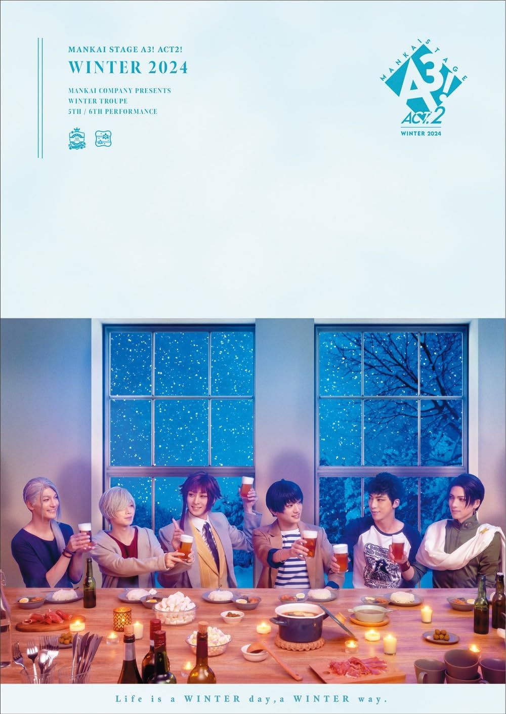MANKAI STAGE A3! ACT2! ～WINTER 2025～ Blu-ray 通常版 Blu-ray 定本楓馬 出演 北園涼 出演 形式 Blu-ray