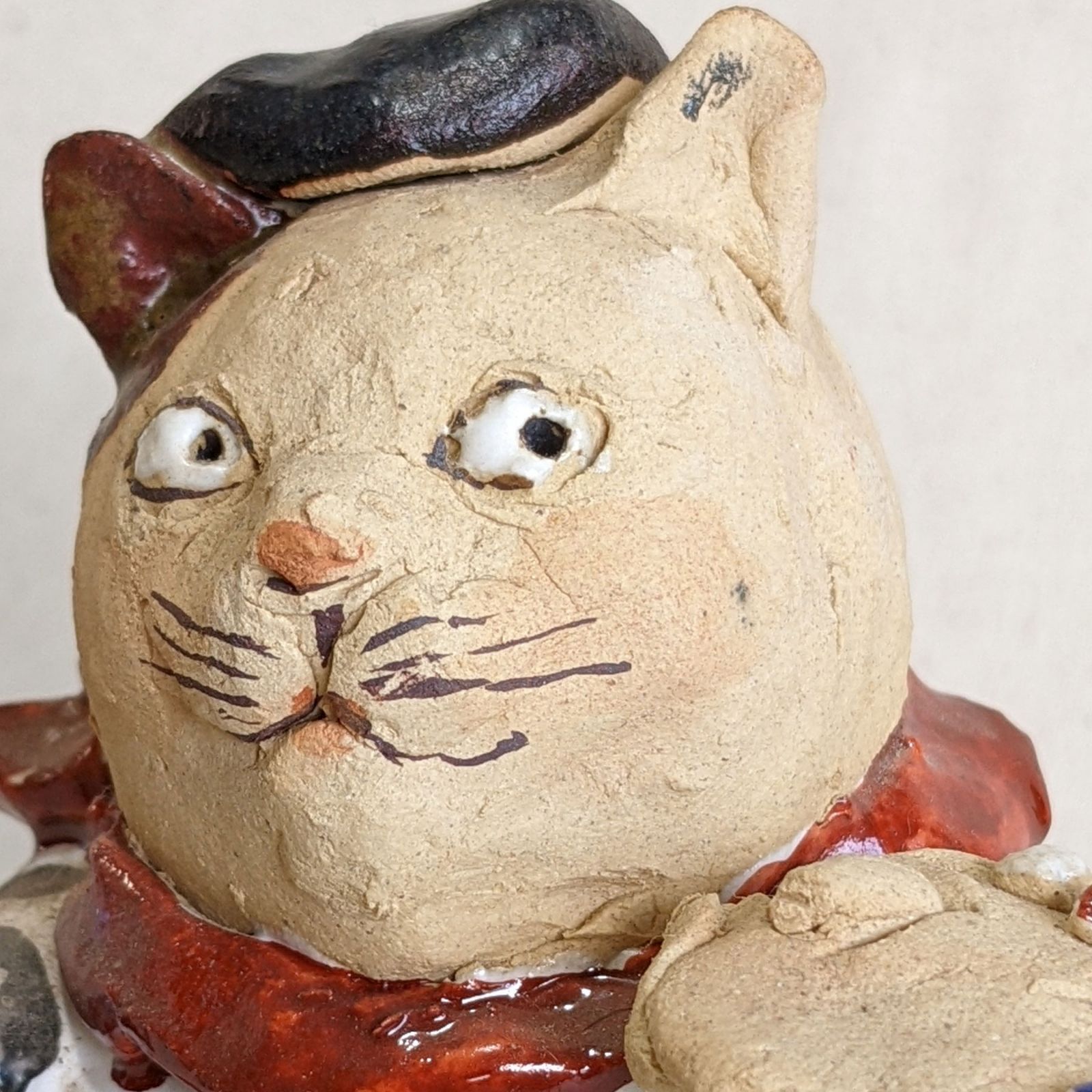 【予約済】ささきようこさん作 陶人形 黒猫と茶トラ 入荷、モノ。ささきようこ陶人形 6点 | まつりブログ