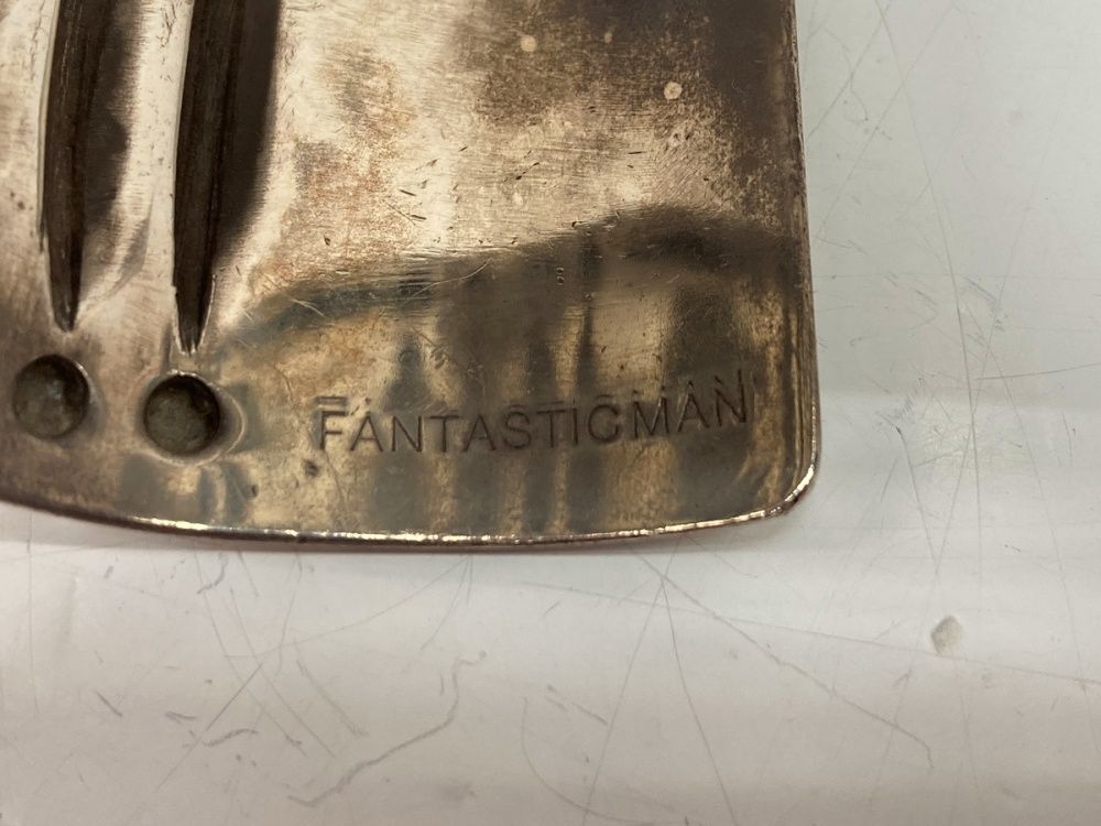 ファンタスティックマン FANTASTIC MAN Wide Silver Bangle ワイド