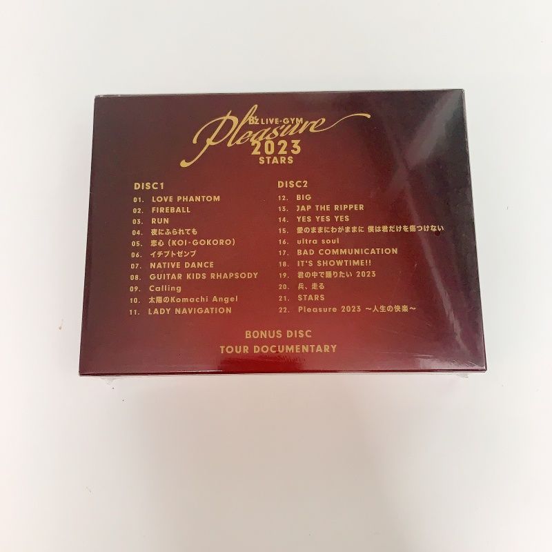 B'z/B'z LIVE-GYM Pleasure 2023-STARS-〈3枚組〉（本編2枚＋