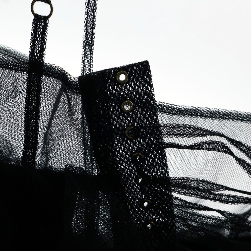 限定セール　新品未使用　noirkeininomiya チュールワンピース NOIR KEI NINOMIYA (ノワール ケイニノミヤ) 22AW チュール吊り
