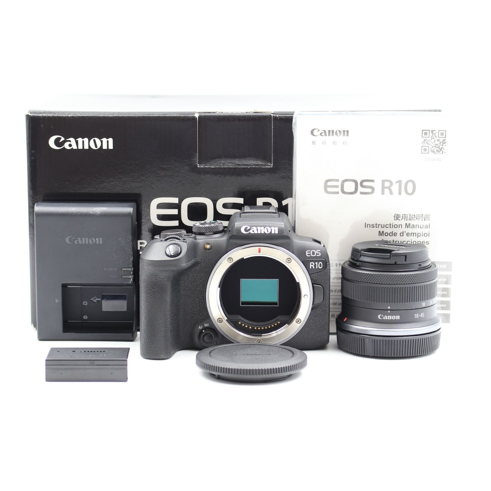 □極上品□ Canon EOS R10 RF-S18-45 IS STM レンズキット □極上品□ Canon EOS R10 RF-S18-45 IS STM レンズキット